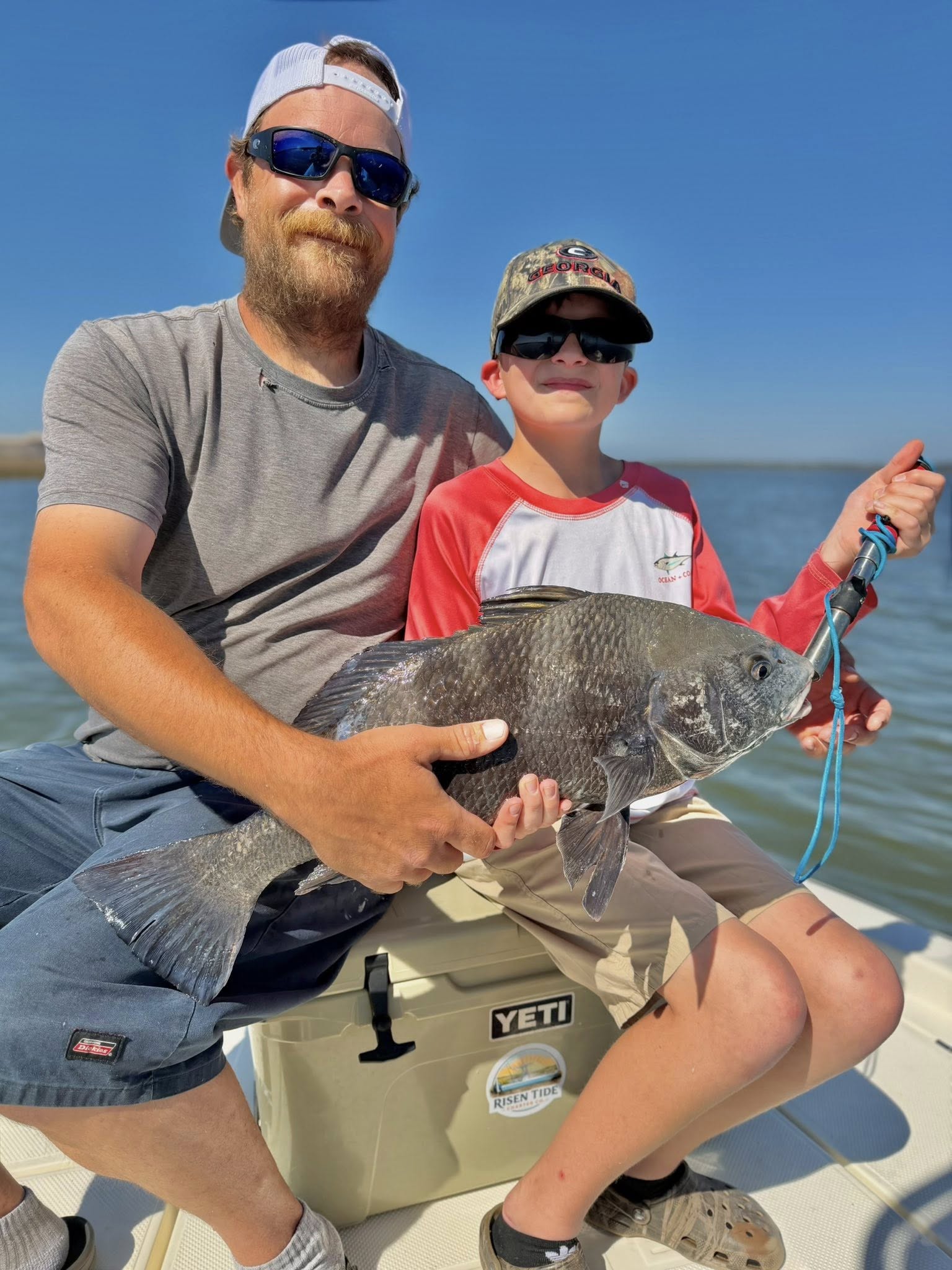 Redfish catch St. Marys Georgia