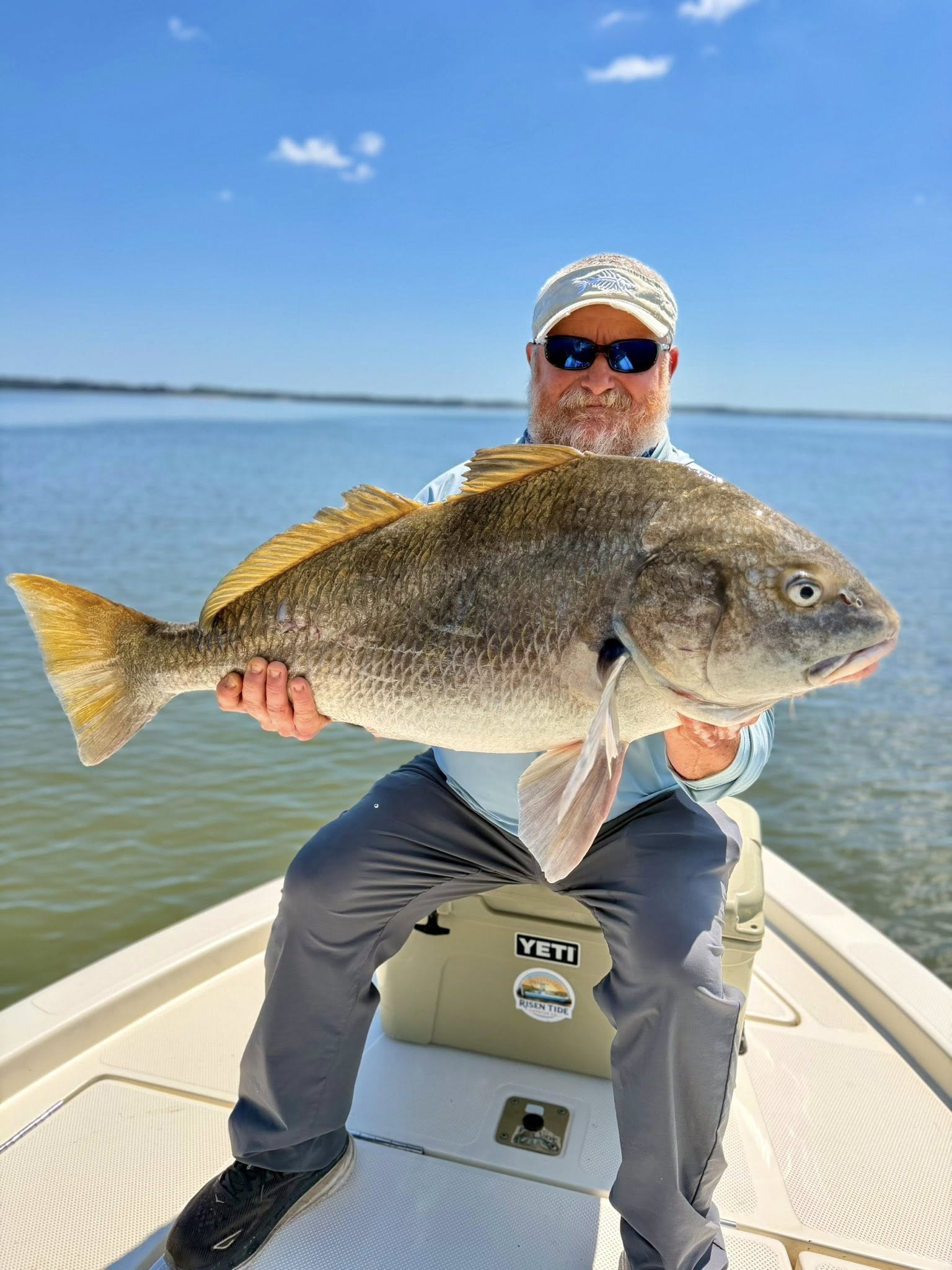 Redfish catch near St. Marys